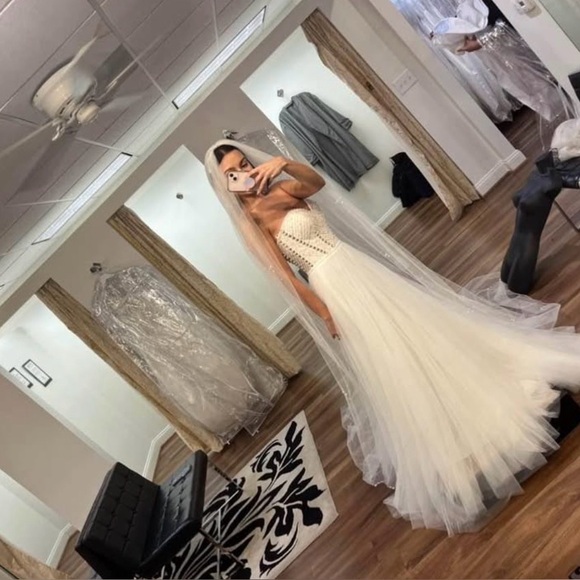 Wedding Gown and Veil